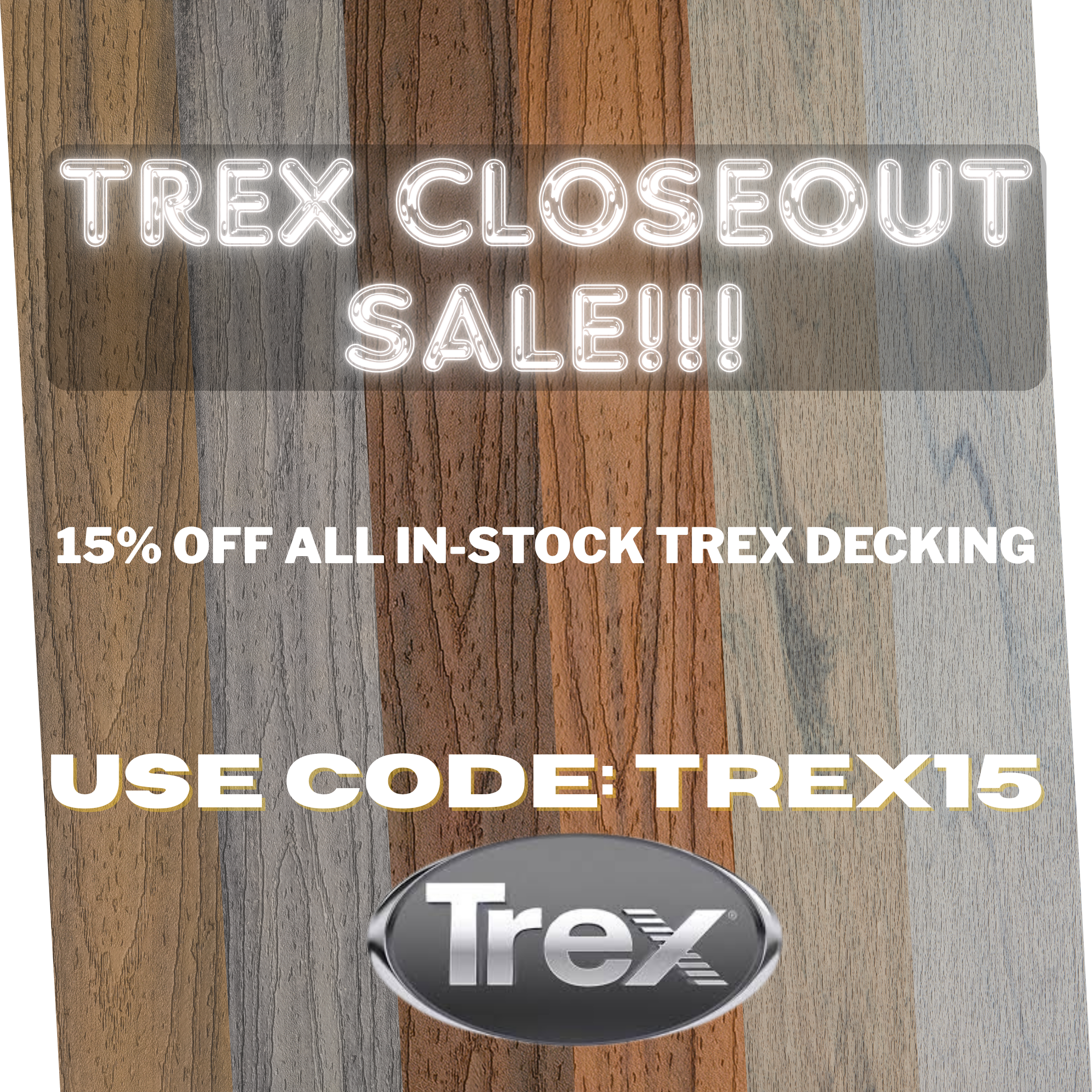 Trex Closeout Sale
